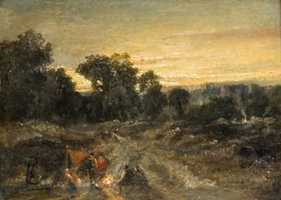 Un campement de gitans - T. Mason